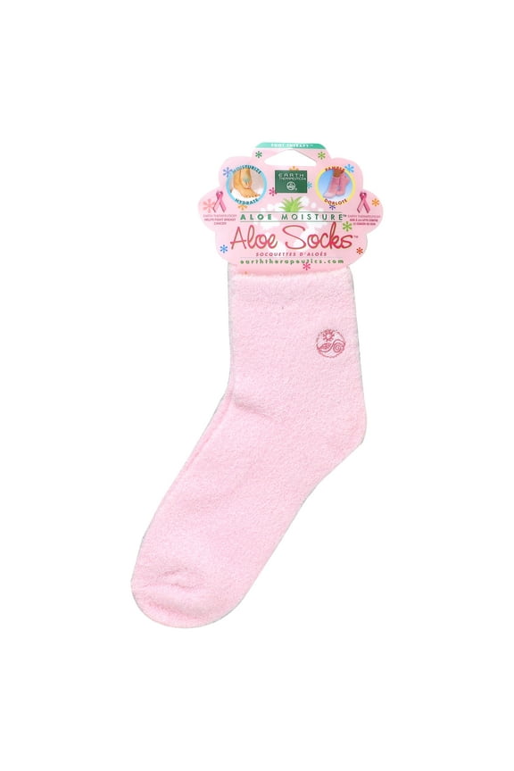 Aloe Moisture, Aloe Socks, Pink, 1 Pair