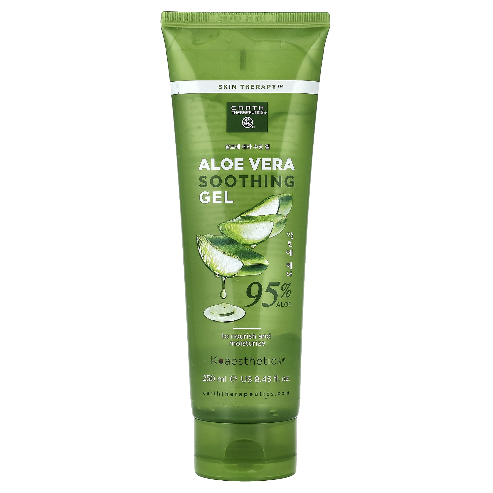 Earth Therapeutics Aloe Vera Soothing Gel, 8.45 fl oz (250 ml)