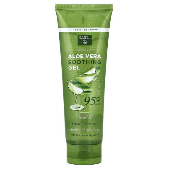 Earth Therapeutics Aloe Vera Soothing Gel, 8.45 fl oz (250 ml)