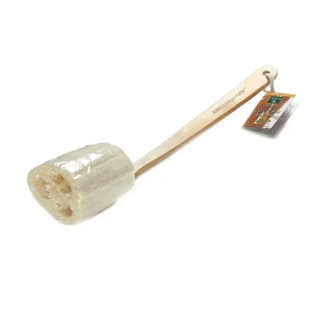 Earth Therapeutics Deluxe Loofah Back Massager Brush 16"
