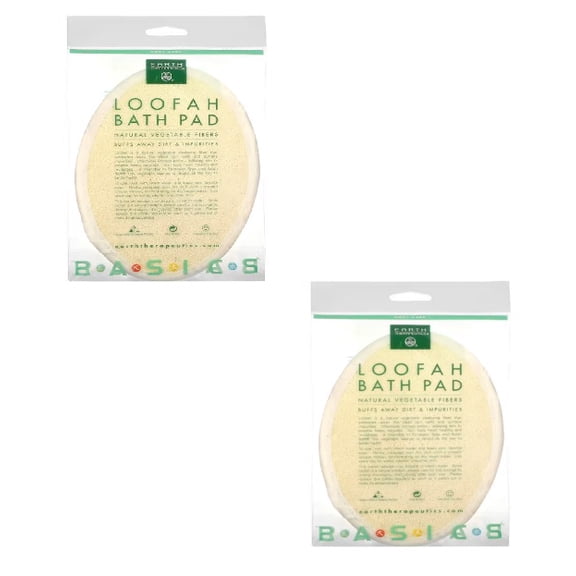 Earth Therapeutics, Loofah Bath Pad Pack of 2