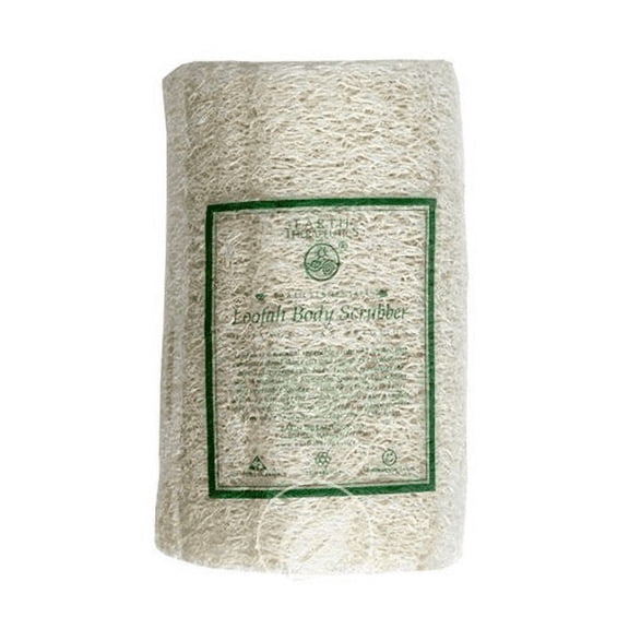 Earth Therapeutics Loofah Body Scrubber, Cleansing Sponge, 1ct, 2-Pack