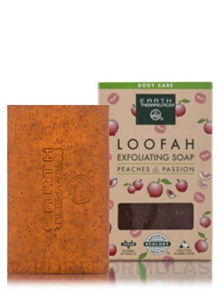 Earth Therapeutics Loofah Exfoliating Bar Soap Oatmeal and Honey 4.2
