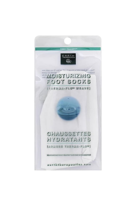 Moisturizing Foot Socks White 1 Pair