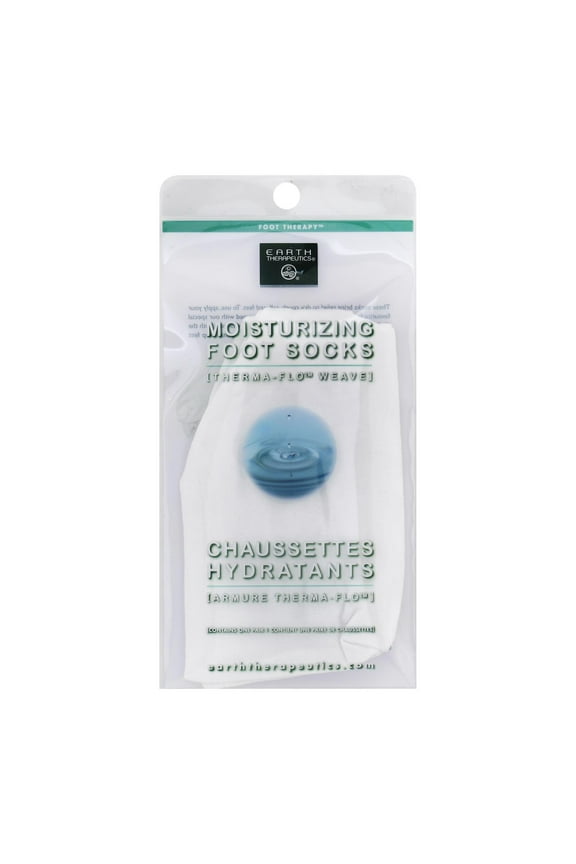 Moisturizing Foot Socks White 1 Pair