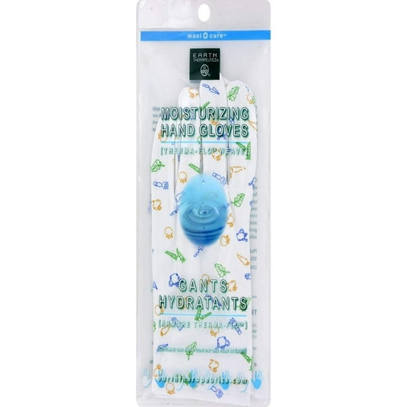 Earth Therapeutics Moisturizing Hand Gloves, Gants Hydrants, 1 Pair, 3-Pack