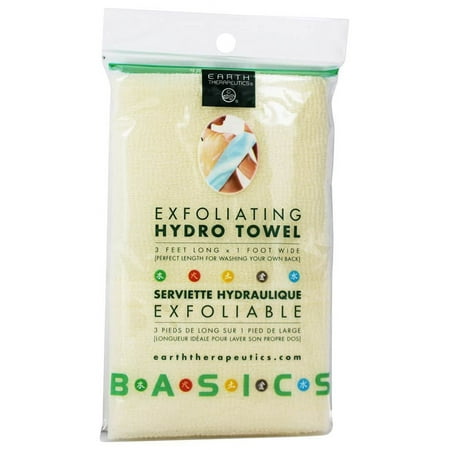 Earth Therapeutics Nylon Towel & Washcloth, Multicolor