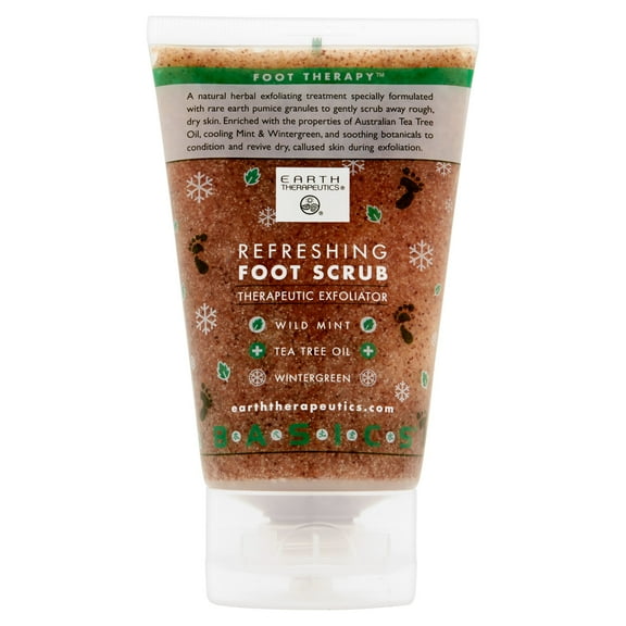 Earth Therapeutics Refreshing Foot Scrub, 4 fl oz