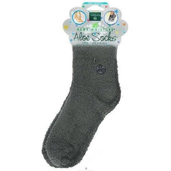 Earth Therapeutics Socks Infused Socks - Grey - Pair