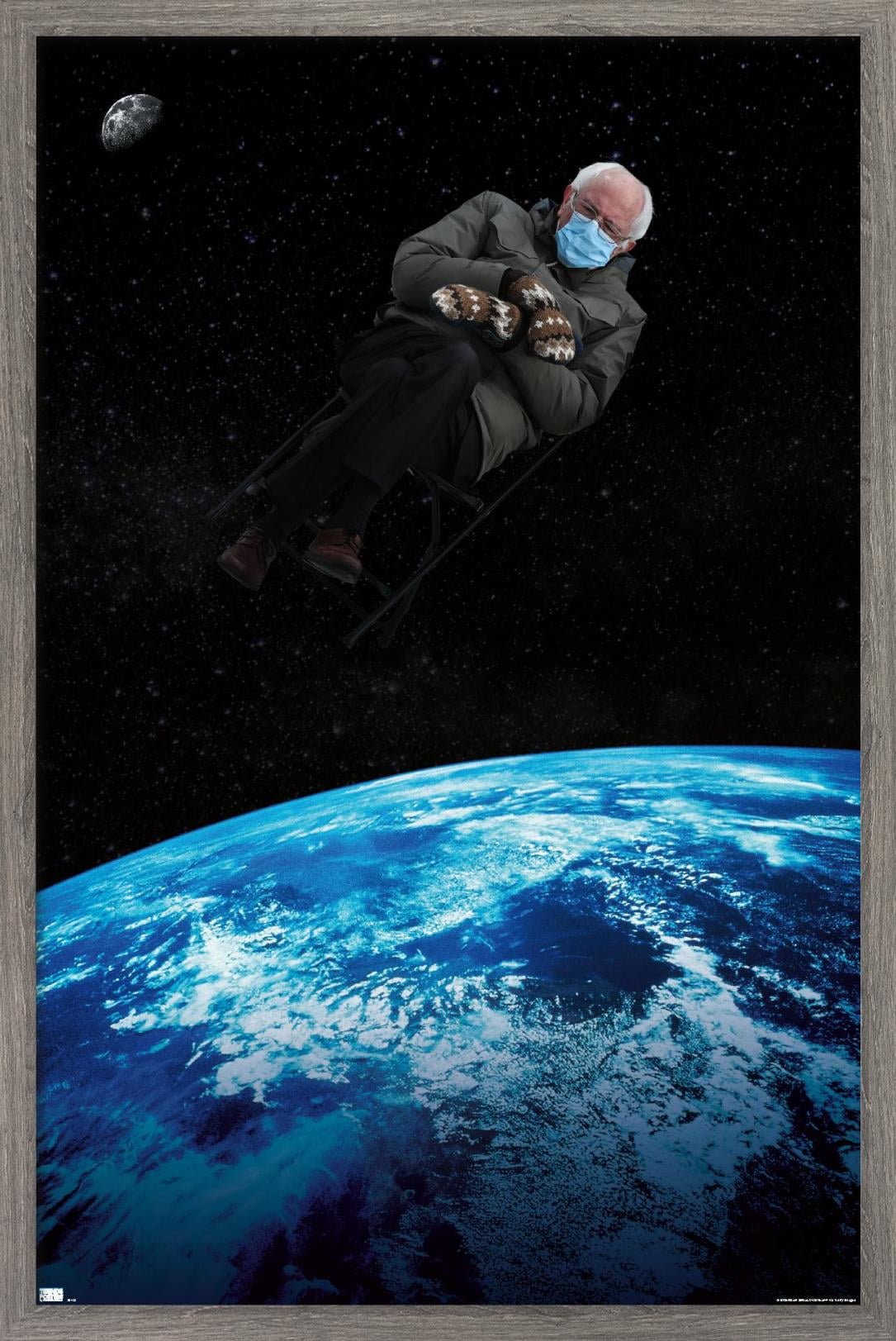 Earth To Bernie Wall Poster, 22.375