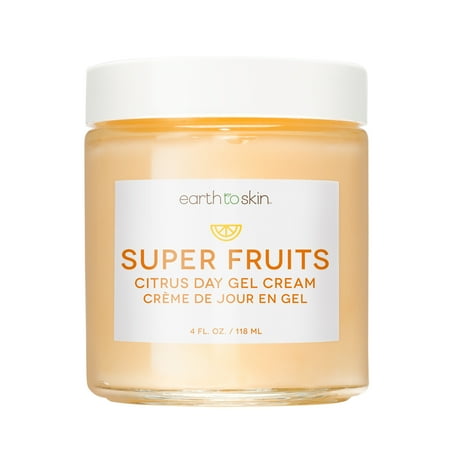 Earth To Skin Super Fruits Brightening Citrus Day Cream, 4 oz