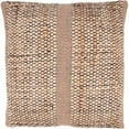 thumbnail image 1 of Earth Tone Banded Outdoor Down Filled Throw Pillow, 1 of 1
