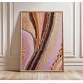 thumbnail image 1 of Earth Tone Dot Geometric Poster, Stretched Canvas 16x20in, 1 of 4