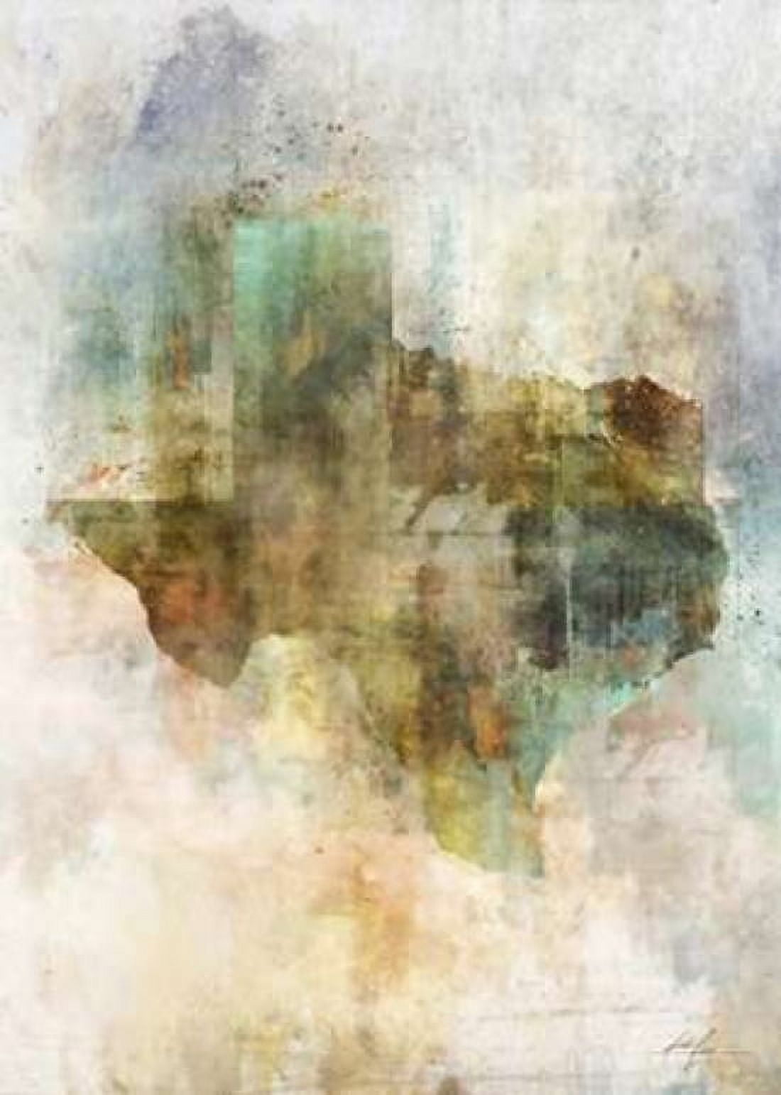 Earth Tones Texas Canvas Art - Ken Roko (20 x 28)