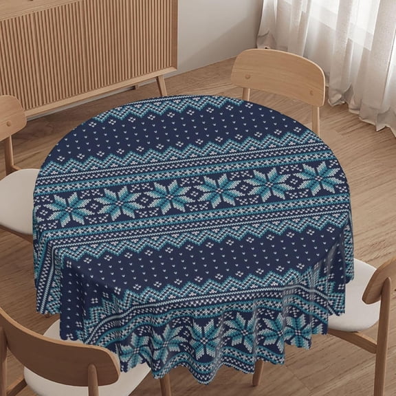 Earth Tones Theme Round Tablecloth,60 inch,Reusable Table Clothes,Wipeable Spill Proof for Kitchen Dining Dinner Shower Parties,Beige Brown