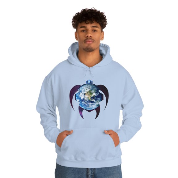 Earth Turtle Hooded Sweatshirt