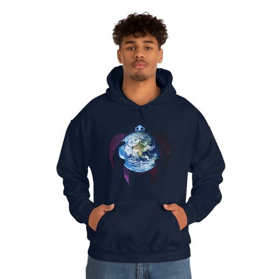 Earth Turtle Hooded Sweatshirt