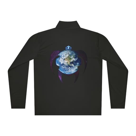 Earth Turtle Quarter-Zip Pullover
