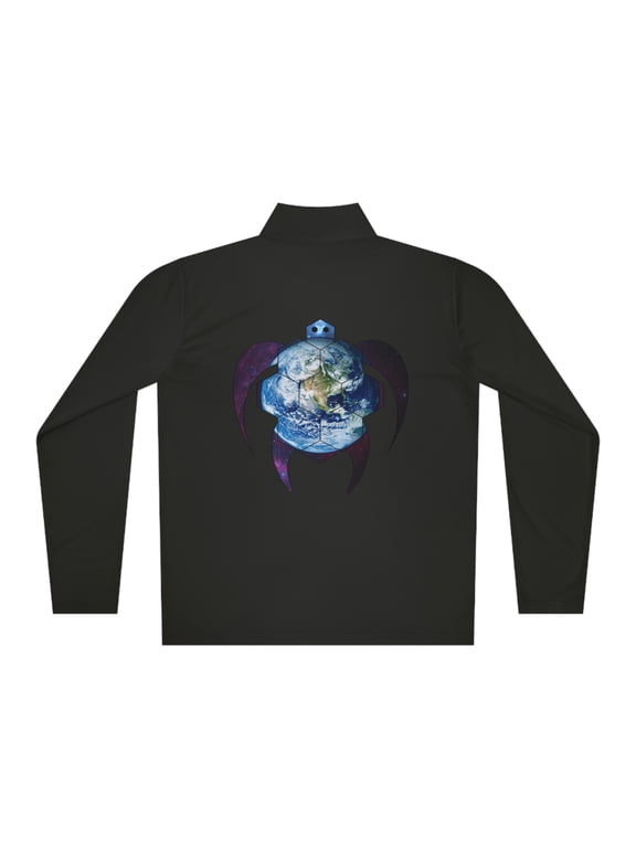 Earth Turtle Quarter-Zip Pullover