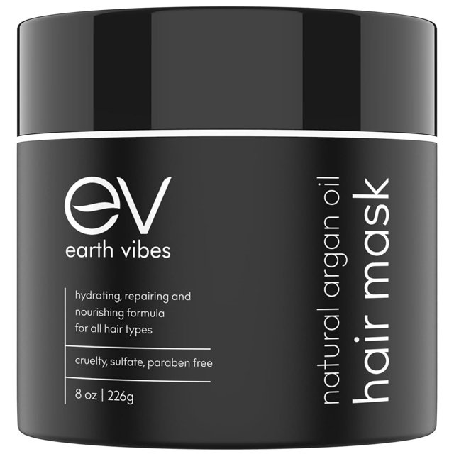 Earth Vibes Hydrating Argan Oil Hair Mask Conditioner Deep