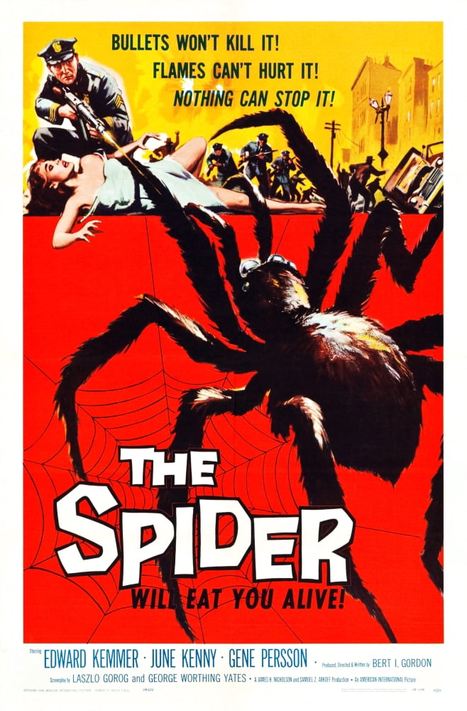 Earth Vs The Spider Canvas Art - (11 x 17)
