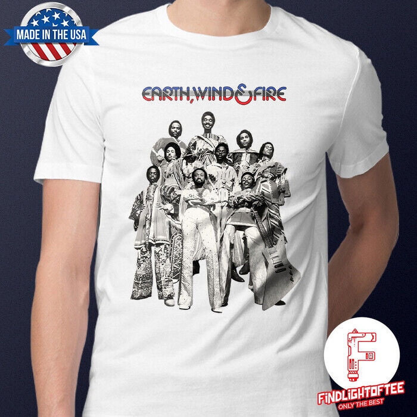 Earth Wind & Fire Members Maurice White Philip Bailey Shirt Jackson 5