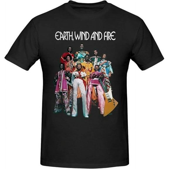 Earth Wind Music and Fire Shirt Black All Size Unsiex Shirt