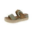 thumbnail image 1 of Earth Womens Colla Woven Leather Slide Sandals, 1 of 1