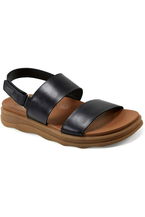 Womens Leah Casual Leather Strappy Sandals