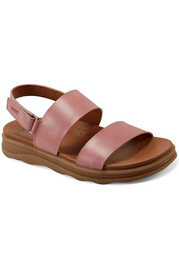 Womens Leah  Laceless Leather Strappy Sandals