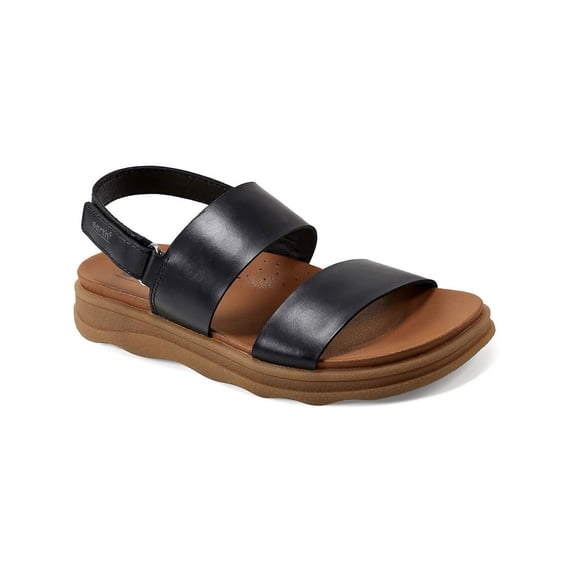Earth Womens Leah Laceless Leather Strappy Sandals