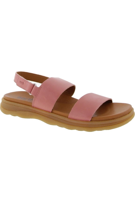 Womens Leah  Laceless Leather Strappy Sandals