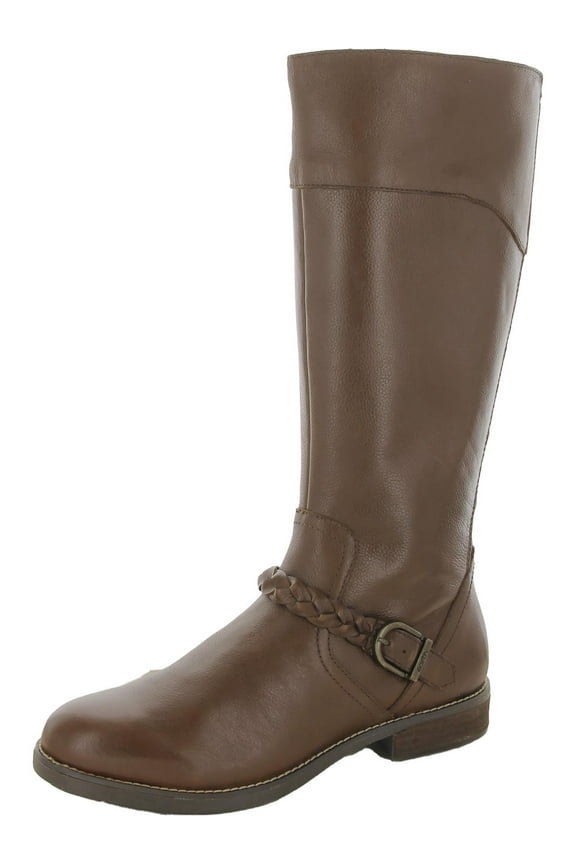 Womens Mira Leather Tall Knee-High Boots