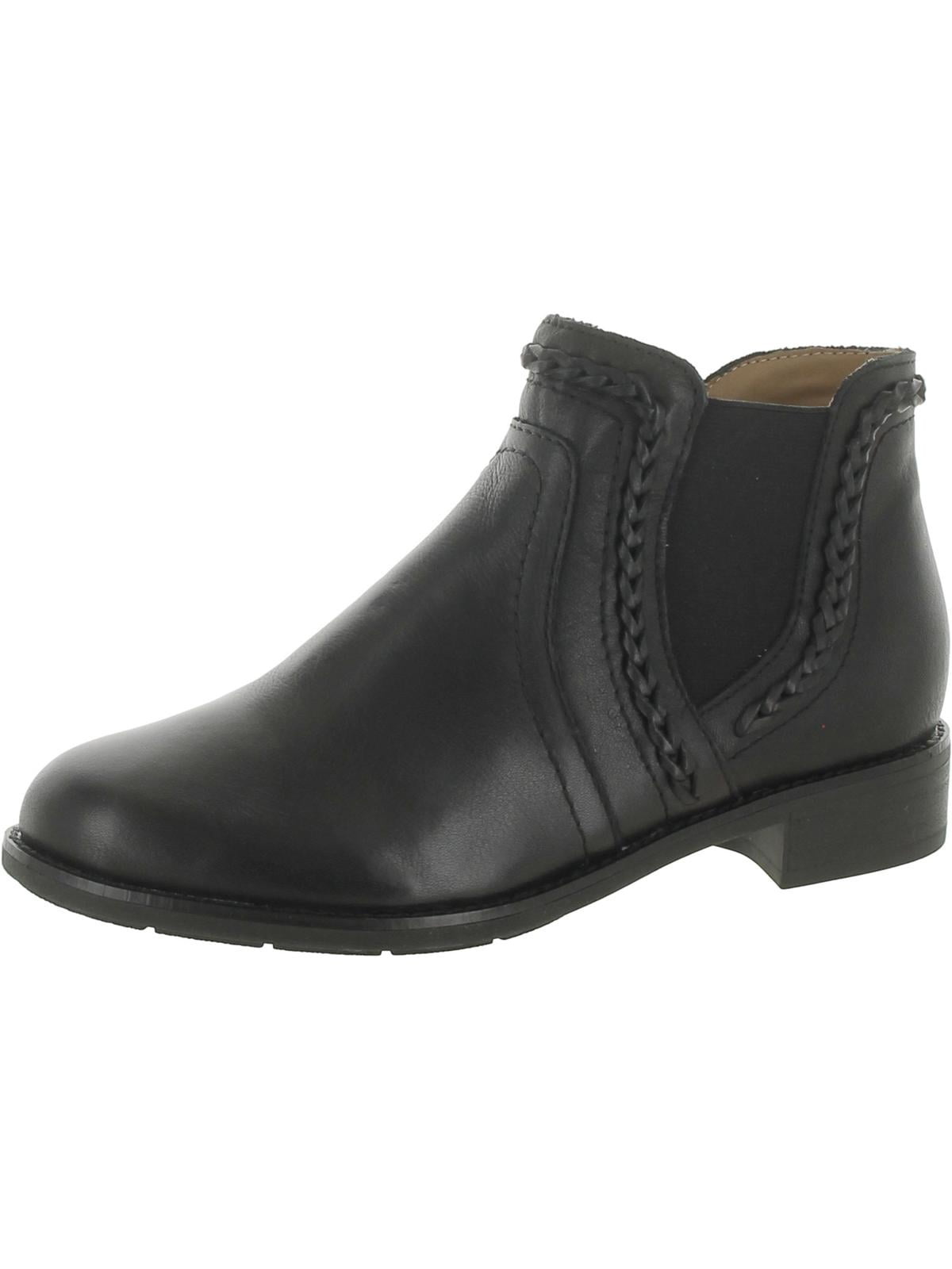 Earth Women's Nika Ankle Boot - Comfort Casual Bootie With Arch Support, Elastic Gore, Low Stacked Heel
