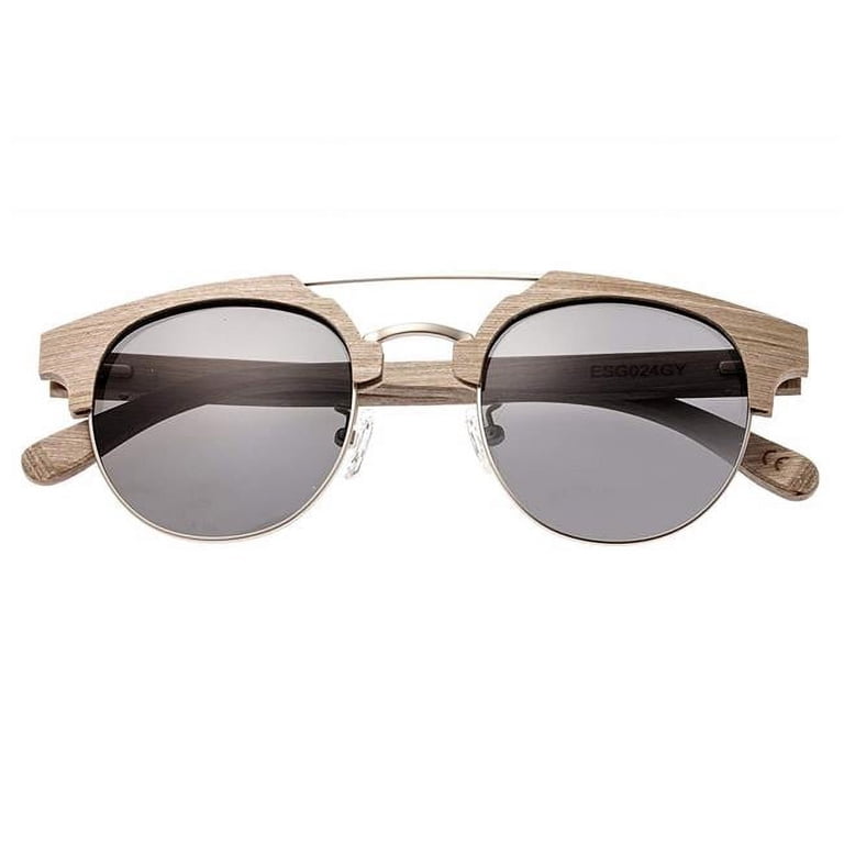 Earth Wood ESG024GY Kai Unisex Sunglasses with Polarized  display picture 3