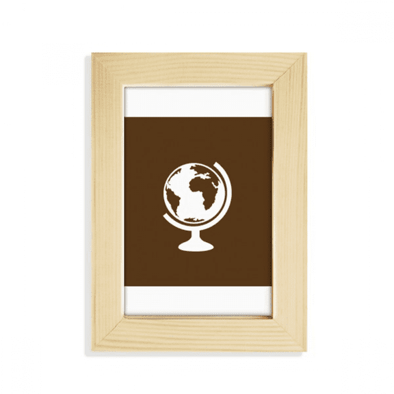 Earth World Region Geography Desktop Display Photo Frame Picture Art Painting 5x7 inch