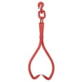 thumbnail image 1 of Earth Worth 32-inch Skidding Tongs with Ring for Connecting with Chain, Red, 1 of 5