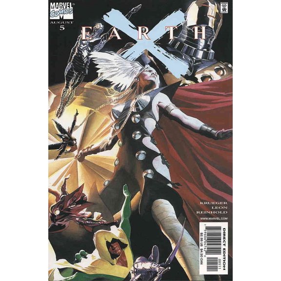 Earth X #5 VF ; Marvel Comic Book