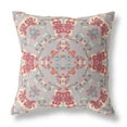 thumbnail image 1 of Earth and Heaven Indoor/Outdoor Pillow with Removable Cover in Purple Red 18x18, 1 of 5