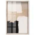 thumbnail image 1 of Earth and Ink I Shadowbox Print Neutral Wall Decor by Art Remedy, Blonde Frame, 24 x 36, 1 of 7