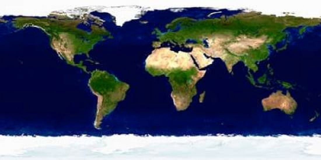 Earth in Daylight Canvas Art - Nasa (10 x 20)