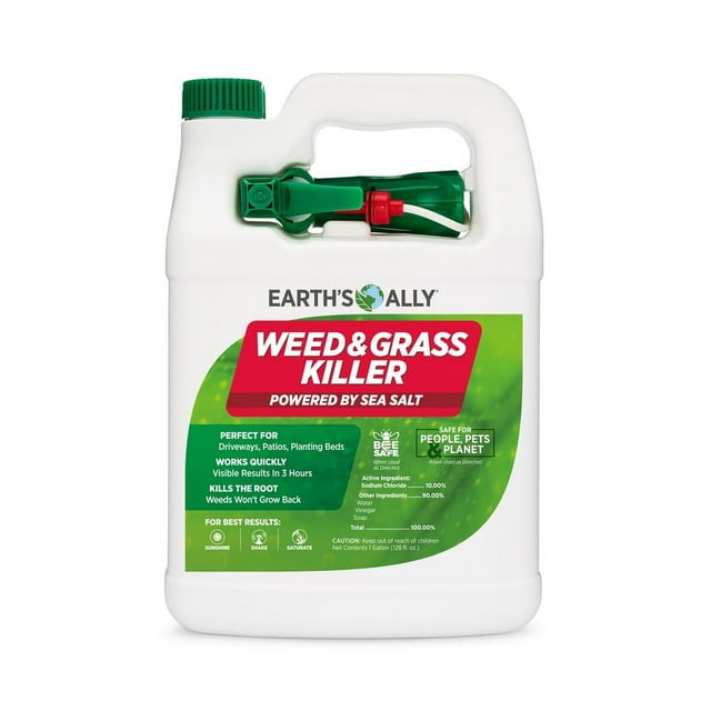 Earth's Ally Weed and Grass Killer 1 gal ReadytoUse Natural Herbicide