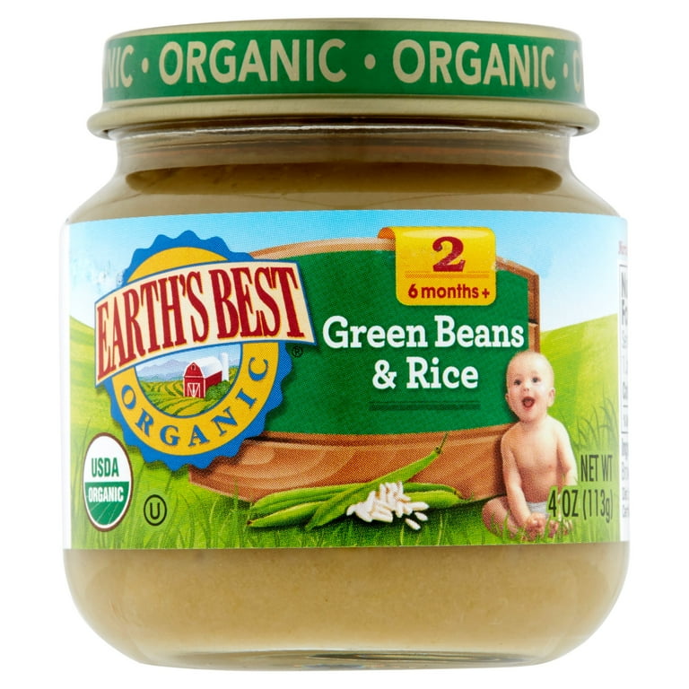 Organic green outlet beans baby food