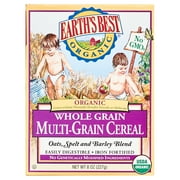 Earth's Best Organic Stage 1 Multi-Grain Infant Baby Cereal, 8 oz Box