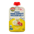 thumbnail image 1 of Earth's Best Organic Stage 2 Baby Food, Banana Raspberry Barley Fruit & Grain Puree, 3.5 oz Pouch, 1 of 8