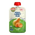 thumbnail image 1 of Earth's Best Organic Stage 2 Baby Food, Carrot Pear Fruit & Veggie Puree, 3.5 oz Pouch, 1 of 10
