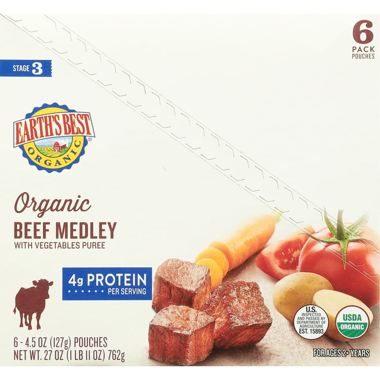 Baby food pouches with meat cheap