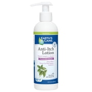 Earth's Care Anti-Itch Lotion Steroid-Free Medicated - Itchy Skin Relief - 8 oz