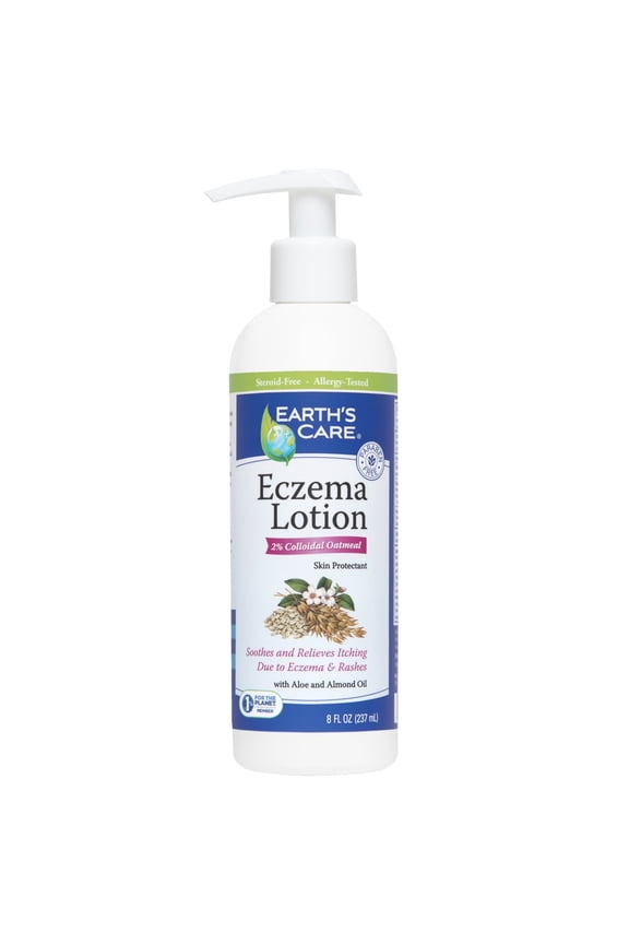Colloidal Oatmeal Daily Eczema Lotion - Steroid-Free, Protective - 8 FZ