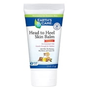 Earths Care Head to Heel Skin Balm Unscented - Natural, Paraben-Free - 2.5 oz